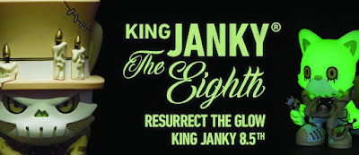 King Janky The 8.5 Swamp Gawd GID Edition Mini Figure by SUPERPLASTIC