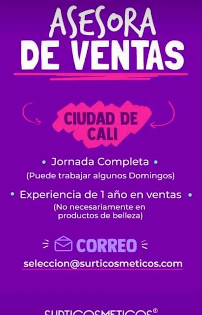 📂 Empleo en Cali HOY como Asesora de Ventas 💼 |▷ #SiHayEmpleo