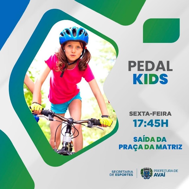 Pedal Kids: diversão e esporte para a criançada em Avaí