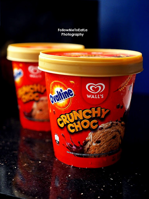 Wall’s Ovaltine Crunchy Choc Ice Cream Pint Offers #CrunchyKawKaw Surprise