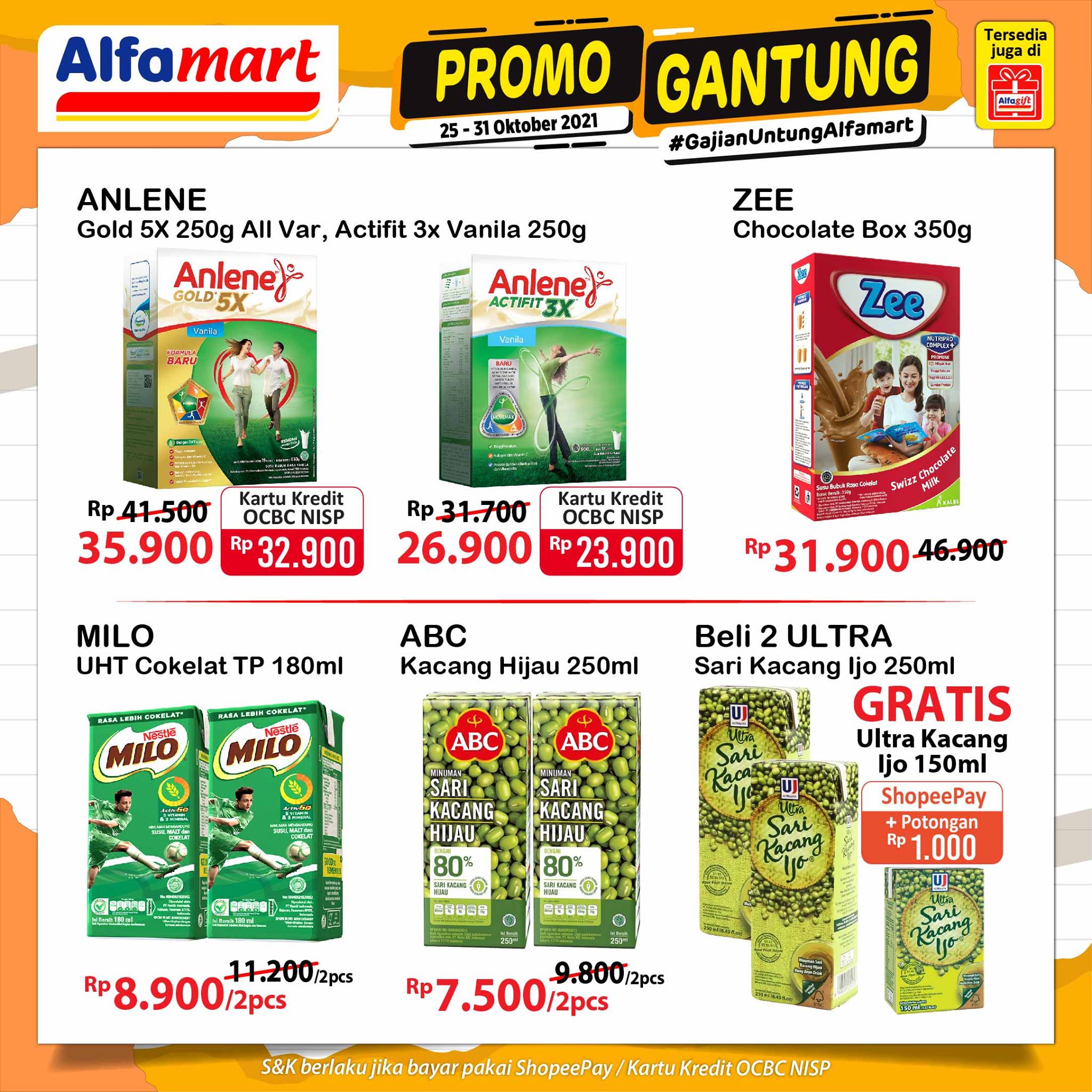 Katalog Weekday Promo Gantung Minyak Goreng Sania, Beras Setra Ramos dan Indomie Goreng di JSM Alfamart