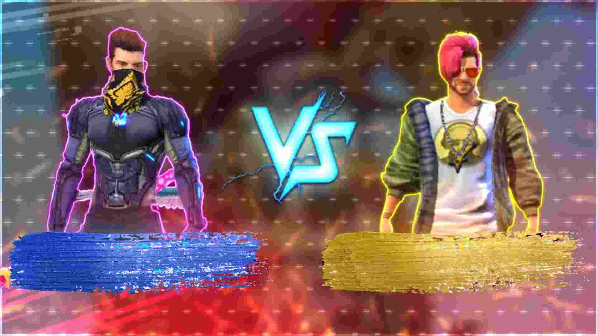 Free Fire 1 vs 1 Custom Thumbnail