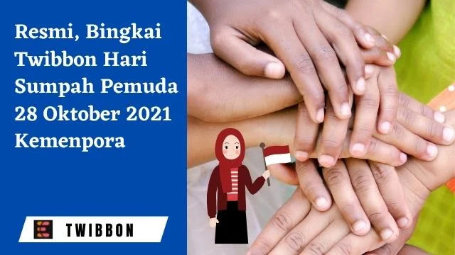 Resmi, Bingkai Twibbon Hari Sumpah Pemuda 28 Oktober 2021 Kemenpora