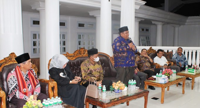 Pengurus PKDP Pusat Bersama 11 Pengurus DPW PKDP Seluruh Indonesia Temui Bupati Suhatri Bur, Ini Agendanya...