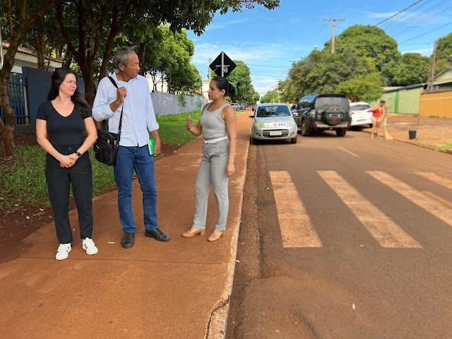  Elias Ishy pede alargamento de rua no Parque do Lago II e redutores em diversos cruzamentos