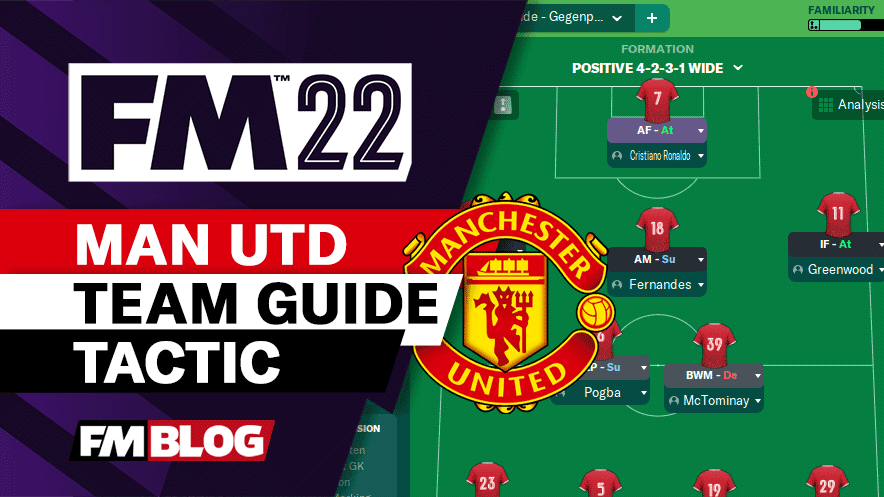 FM22 Man United 4-2-3-1 Tactic | Team Guide