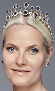 amethyst necklace tiara queen sonja norway crown princess mette marit