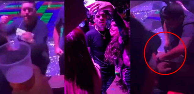 Video: Un Fan pide una selfi a vocalista de Grupo Codiciado; algo sale mal y manda a su escolta quien o golpea y dispara