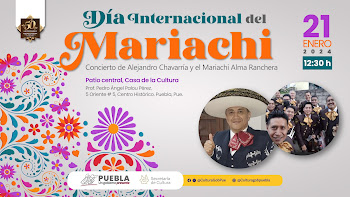 Con presentación artística, gobierno estatal celebrará el “Día del Mariachi”.