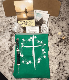 Philippians 4:13 by To Live Like Jesus Clothing - August 2018 in God's Glory Box Christian Subscription Box Service