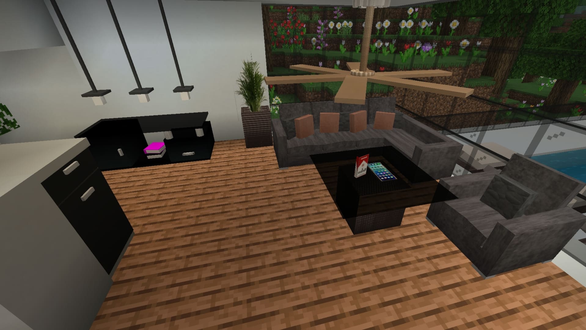 Addon Eveo Furniture Minecraft Bedrock | Muebles