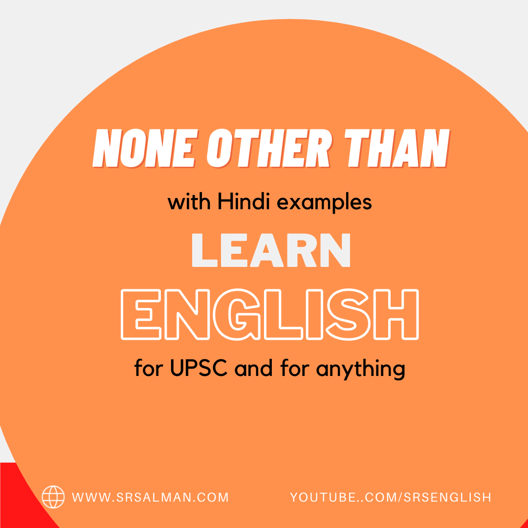 None other than with Hindi examples