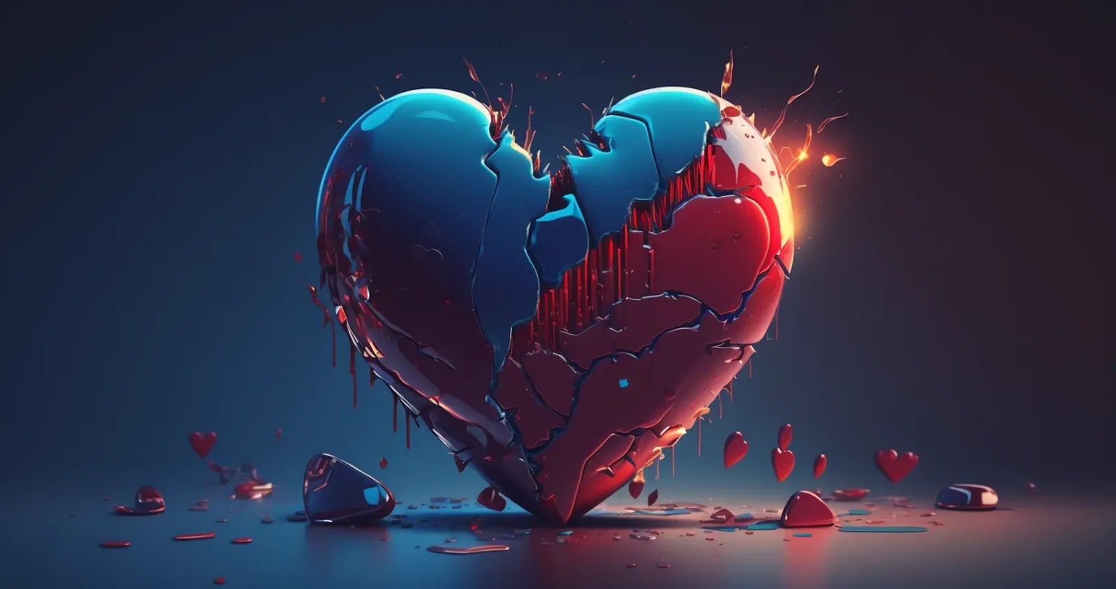 1000 Broken Heart Emoji Copy and Paste 💔