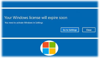 your windows license expired