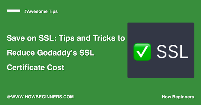 GoDaddy SSL Certificate cost