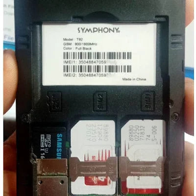 Symphony T92 Flash File