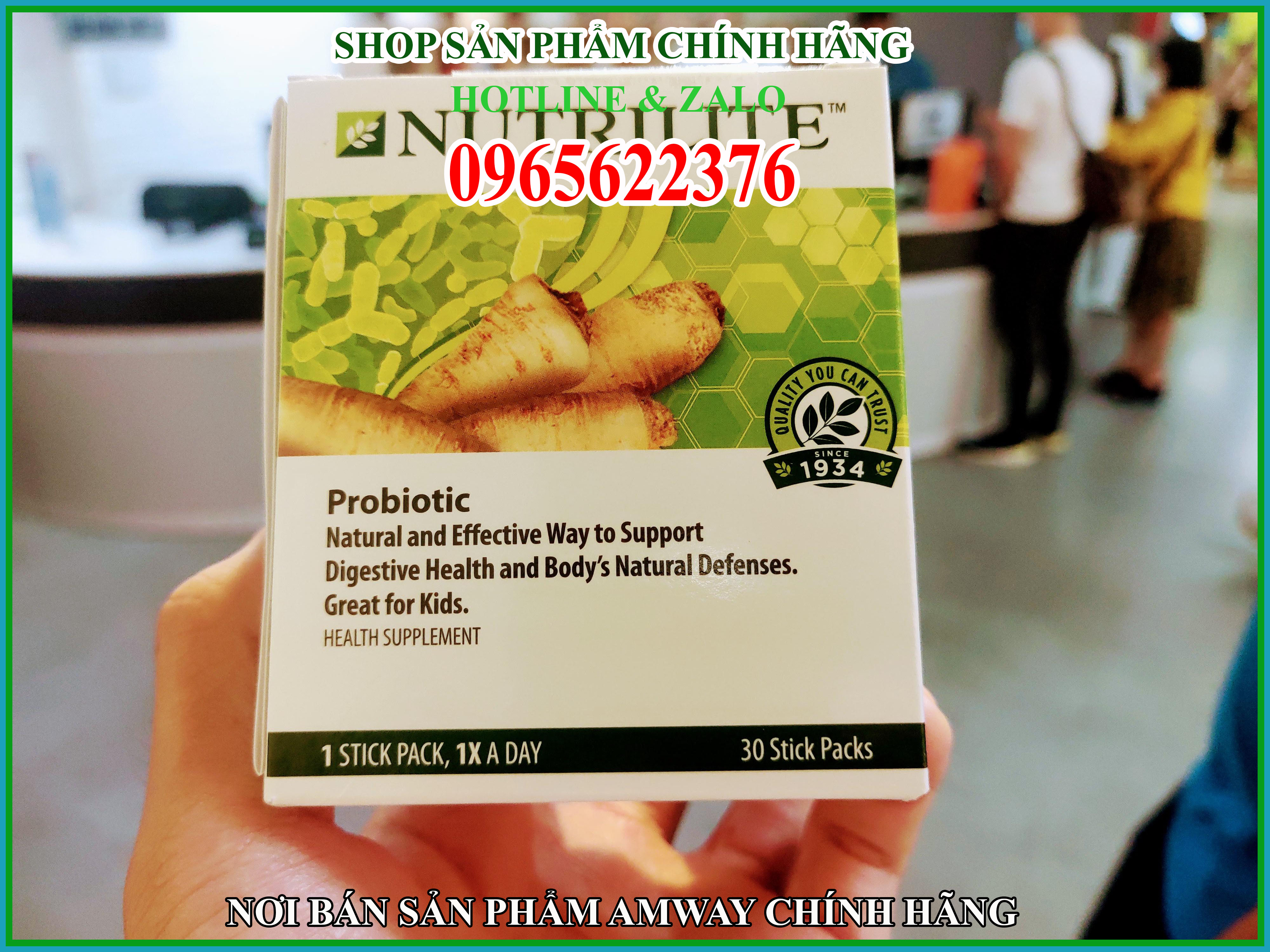 Mua sản phẩm lợi khuẩn probiotic amway ở đâu