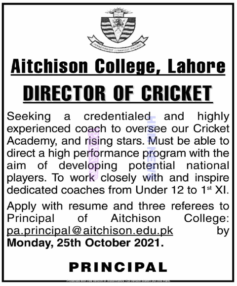 Aitchison College, Lahore