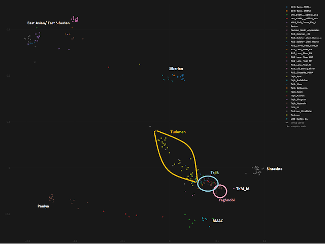 Tajik Turkmen PCA