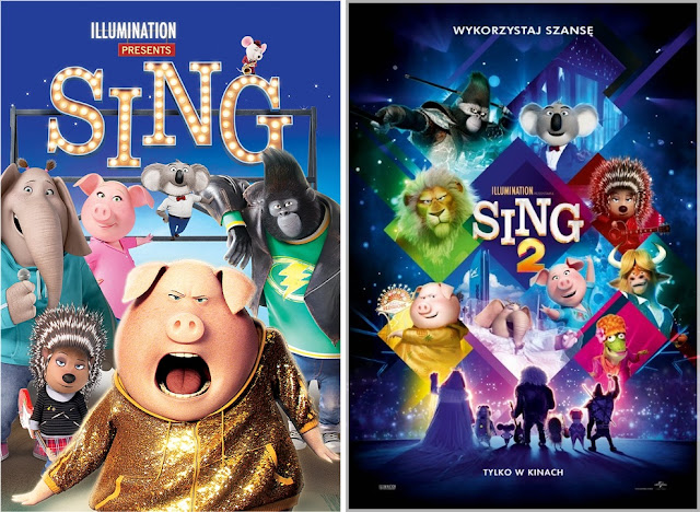 Sing (2016), Sing 2 (2021) plakat filmowy