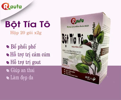 Bột Tía Tô nguyên chất