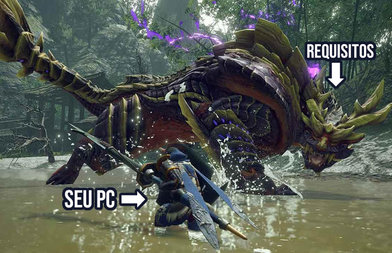 Monster Hunter Rise: veja requisitos mínimos e recomendados para rodar o  jogo no PC