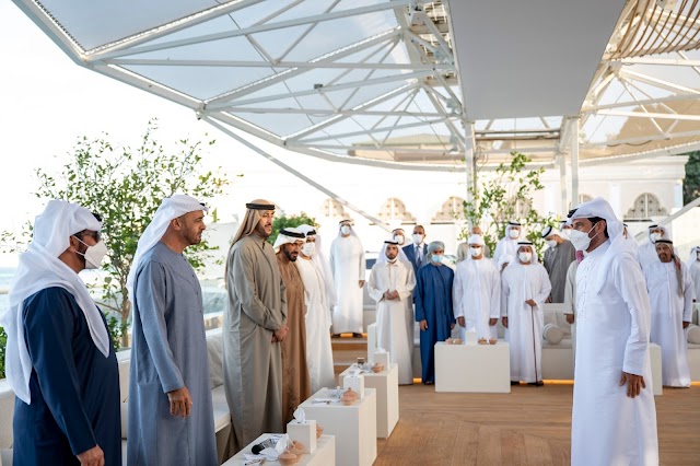 HH Sheikh Mohamed bin Zayed receives Mohammed bin Sulayem