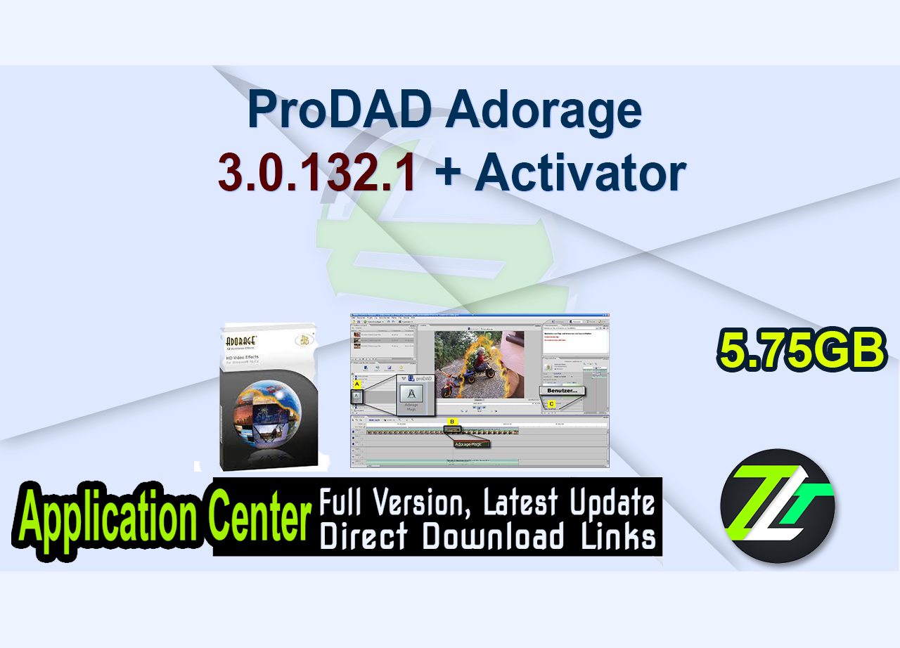 ProDAD Adorage 3.0.132.1 + Activator