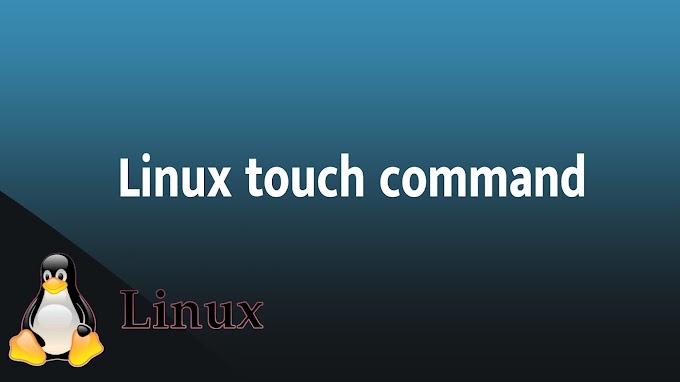 Linux touch command
