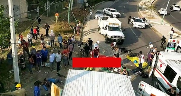 Al menos 49 migrantes muertos tras el accidente de un camión en Chiapas.
