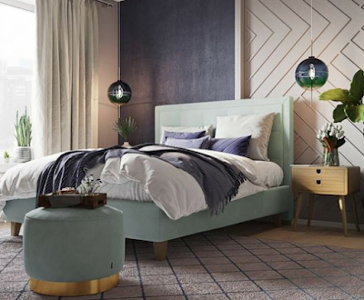 new Latest 2022  bedroom design with price l Round bedroom set theme base design