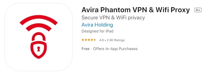 Avira Phantom VPN
