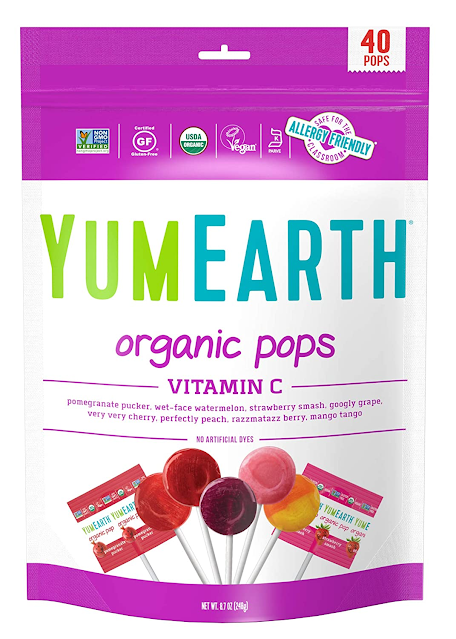 Yum Earth organic pops