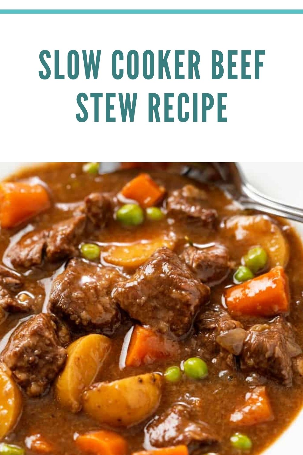Slow Cooker Beef Stew #maincourse #soup #slowcooker #beef #stew