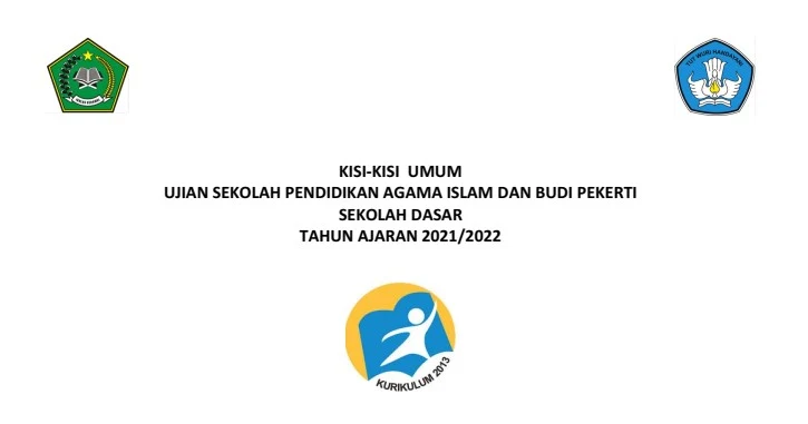 Kisi-kisi Soal US PAI SD Kurikulum 2013 PDF Terbaru Tahun 2022