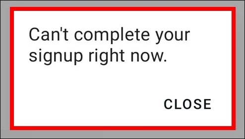 How To Fix Can't Complete Your Signup Right Now Problem Solved in Twitter App