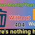 Remove Blogger Post Month Year without 404