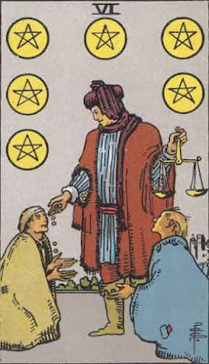 Six of Pentacles reading