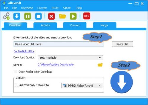 برنامج Allavsoft Video Downloader لتنزيل الفيديو لنظامي التشغيل Windows 11 و Windows 10