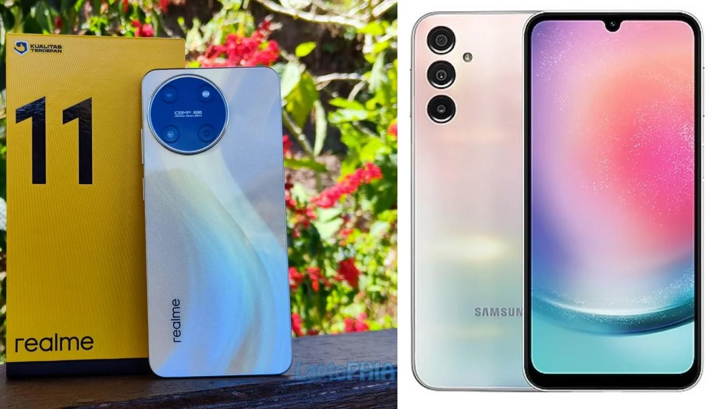 Pertarungan Realme 11 vs Samsung Galaxy A24: Harga Beda Tipis, Pilih Mana?