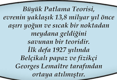 Büyük Patlama Teorisi