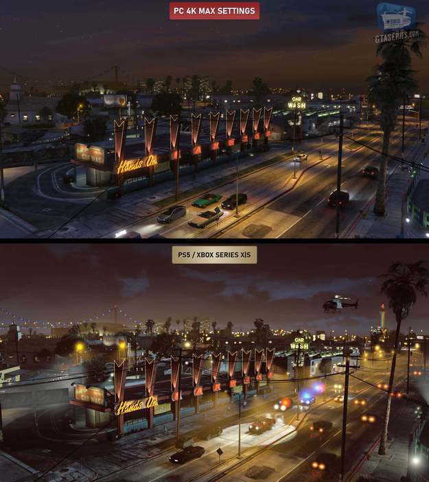 gta 5 pc max vs ps5 xbox series x scaled