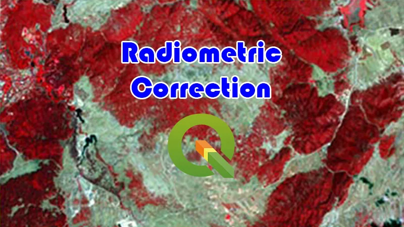 Radiometric correction of satellite images using QGIS