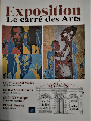 Exposition "Le Carré des Arts -La Hall -Aniane