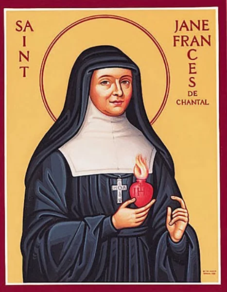Santo Santa 12 Desember, Santa Yohanna Fransiska Fremio de Chantal, Janda