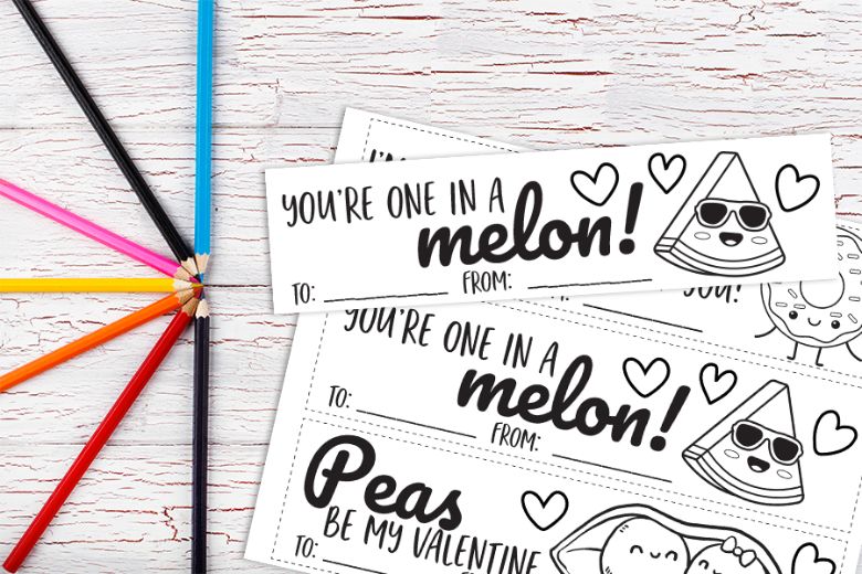 Printable Valentines day bookmarks