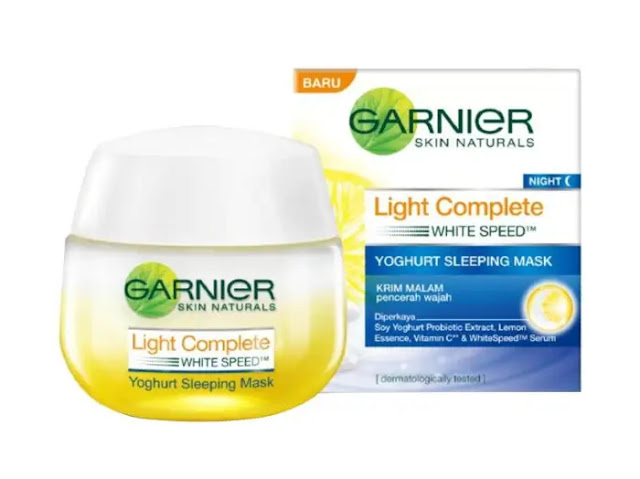 Perawatan Tidur dengan Garnier Yoghurt Sleeping Mask