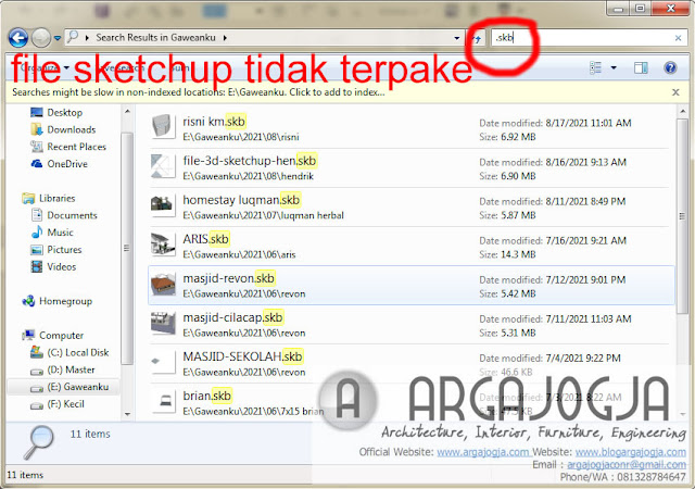 file skp tidak terpake