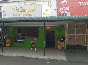 Lunch at " Cafe Zambezi ".