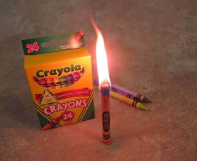 Burning a pencil can give you light in an emergency